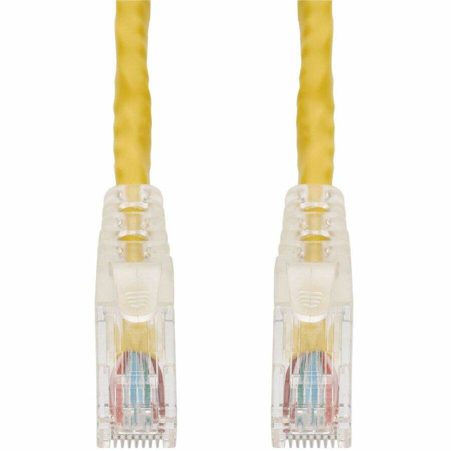 AddOn 7ft RJ-45 (Male) to RJ-45 (Male) Straight Yellow Cat6 UTP Copper TAA Compliant Patch AOT-7FCAT6-YEL