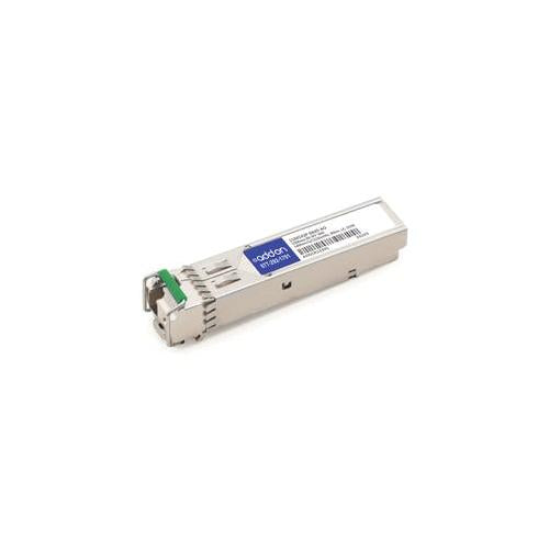 AddOn ADTRAN 1184543P-BX45 Compatible TAA Compliant 100Base-BX SFP Transceiver (SMF, 1490nmTx/1550nmRx, 80km, LC, DOM) 1184543P-BX45-AO