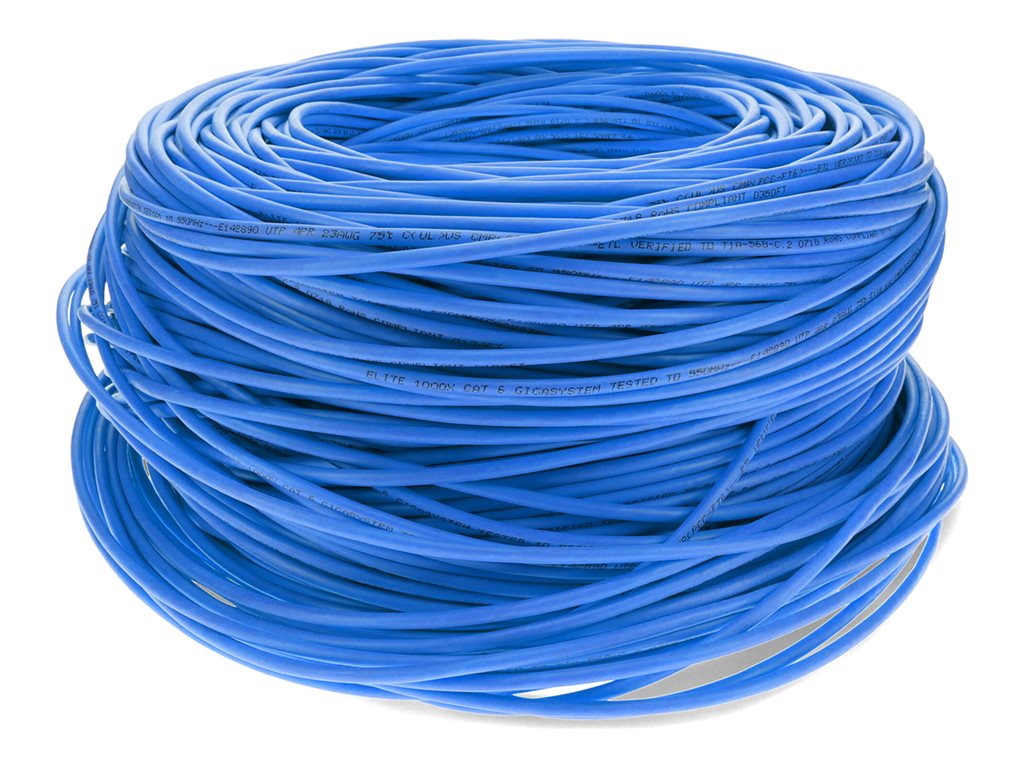 AddOn - Bulk cable - 1000 ft - STP - CAT 6 - blue ADD-CAT6BULK1KS-BE