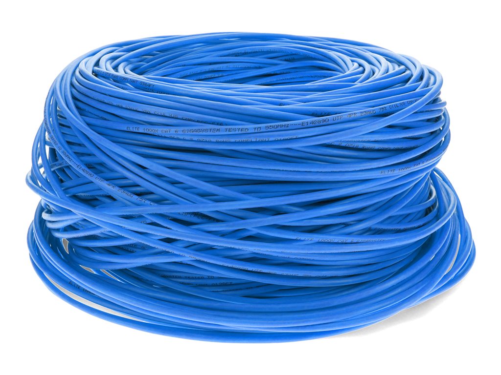 AddOn - Bulk cable - 1000 ft - STP - CAT 6 - blue ADD-CAT6BULK1KS-BE