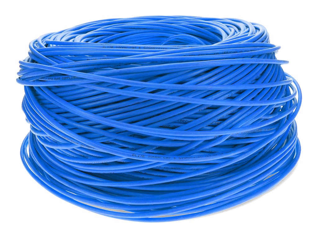 AddOn - Bulk cable - 1000 ft - STP - CAT 6 - blue ADD-CAT6BULK1KS-BE