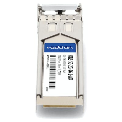 AddOn Cisco ONS ONS-SC-2G-46.1 Compatible TAA Compliant OC-48-DWDM 100GHz SFP Transceiver (SMF, 1546.12nm, 80km, LC, DOM) ONS-SC-2G-46.1-AO