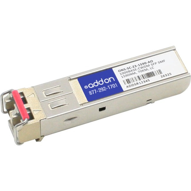 AddOn Cisco ONS ONS-SC-Z3-1590 Compatible TAA Compliant 1000Base-CWDM SFP Transceiver (SMF, 1590nm, 70km, LC) ONS-SC-Z3-1590-AO