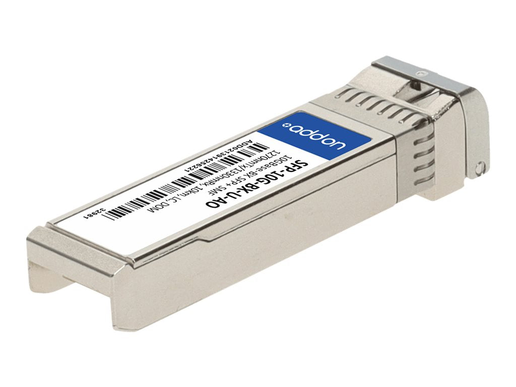 AddOn Cisco SFP-10G-BX-U Compatible SFP+ Transceiver - SFP+ transceiver module (equivalent to: Cisco SFP-10G-BX-U-20) - 10GbE SFP-10G-BXU-AO