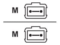 AddOn - Crossover cable - MPO/APC multi-mode (F) to MPO/UPC multi-mode (F) - 5 m - fiber optic - 50 / 125 micron - OM4 - OFNR ADD-AMPOMPO-5M5OM4