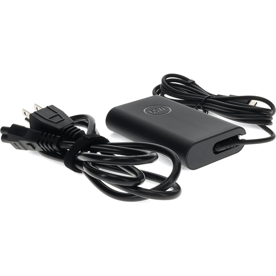 AddOn Dell&reg; 492-BCBI Compatible 65W 20V at 3.25A USB-C Laptop Power Adapter and Cable 492-BCBI-AA