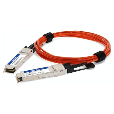 AddOn Fiber Optic Network Cable QSFP-40G-AOC1-5M-OE-AO