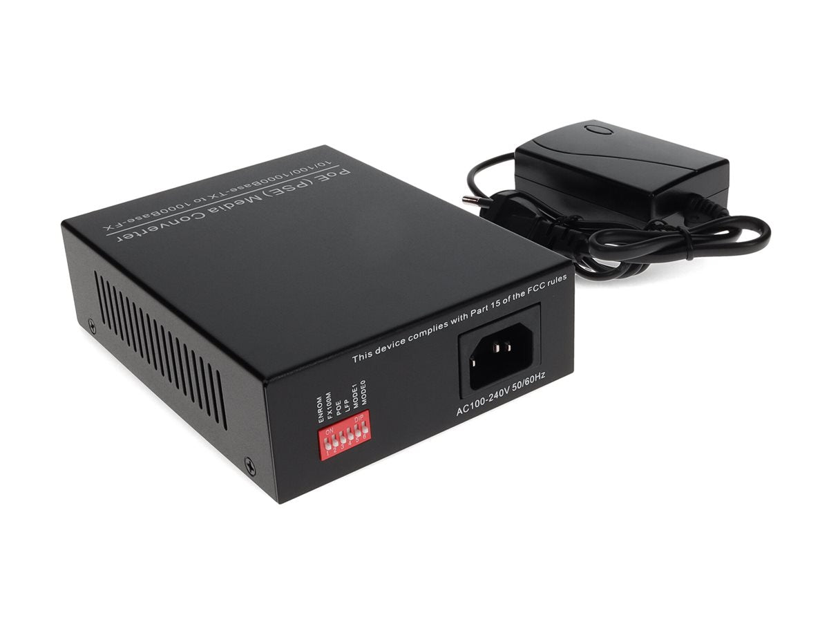 AddOn - Fiber media converter - 1GbE - 1000Base-TX - RJ-45 / SFP (mini-GBIC) ADD-GMC-SFP-POE-EU