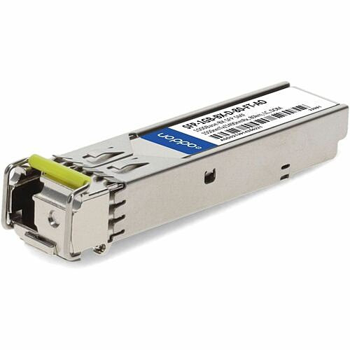 AddOn Fortinet Compatible 1000Base-BX SFP Transceiver 80km