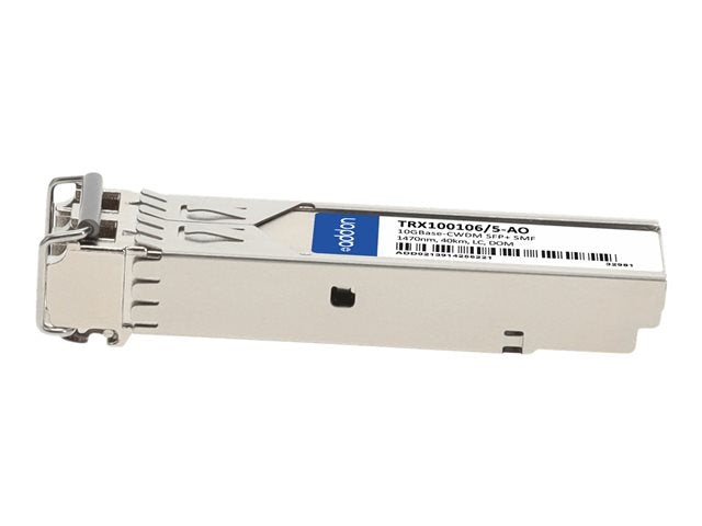AddOn Infinera TRX100106/5 Compatible TAA Compliant 10GBase-CWDM SFP+ Transceiver (SMF, 1470nm, 40km, LC, DOM) TRX100106/5-AO