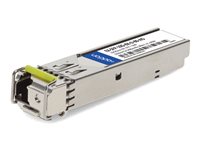 AddOn Juniper Networks EX-SFP-10G-BX-D-80 Compatible TAA Compliant 10GBase-BX SFP+ Transceiver (SMF, 1550nmTx/1490nmRx, 80km, LC, DOM) EX-SFP-10G-BX-D-80-AO