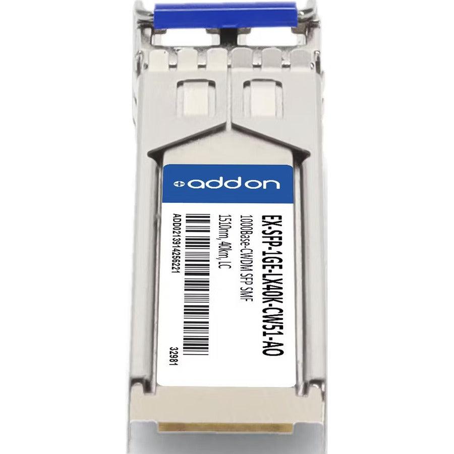 AddOn Juniper Networks SFP (mini-GBIC) Module EX-SFP1GELX40KCW51AO