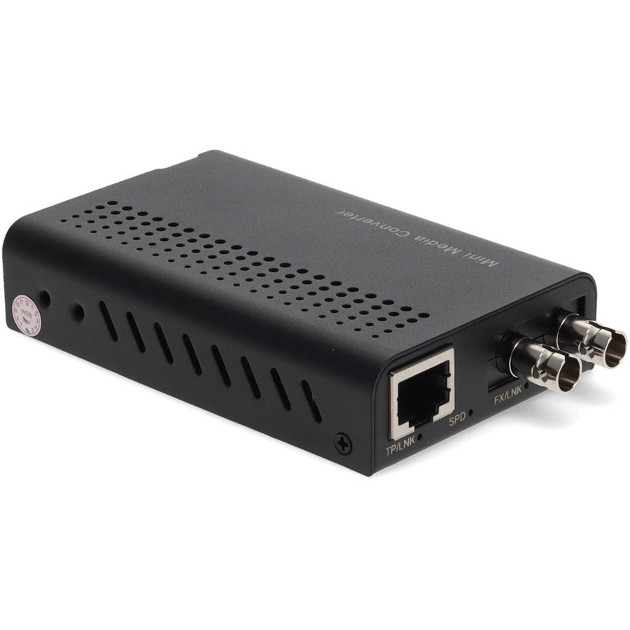AddOn Networks 10/100Base-TX to 100Base-FX Mini Media Converter 2km | TecISoft ADD-FMCMN-FX-ST