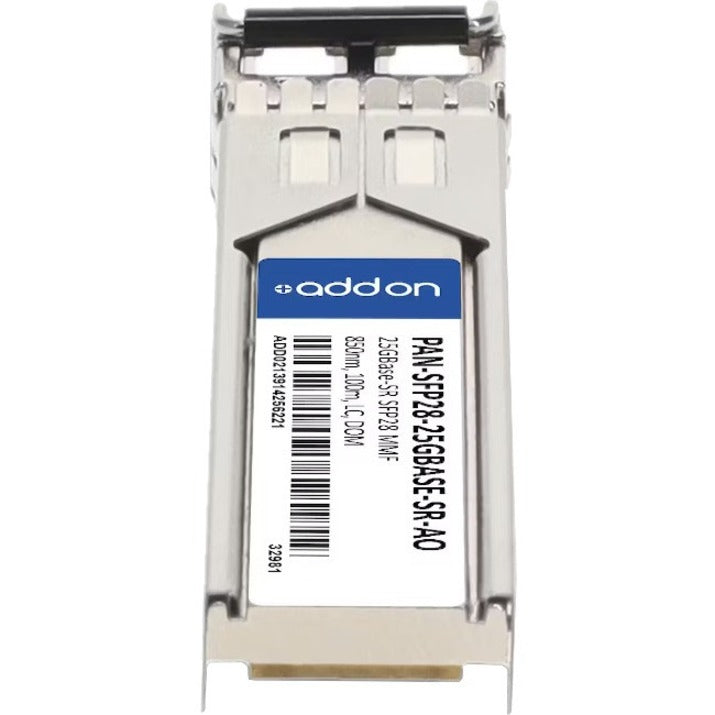 AddOn Palo Alto Networks SFP28 Module - For Data Networking, Optical Network - 1 x LC