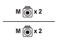 AddOn - Patch cable - LC/PC multi-mode (M) to LC/PC multi-mode (M) - 10 m - fiber optic - duplex - 50 / 125 micron - OM2 - OFNR ADD-LC-LC-10M5OM2-BK