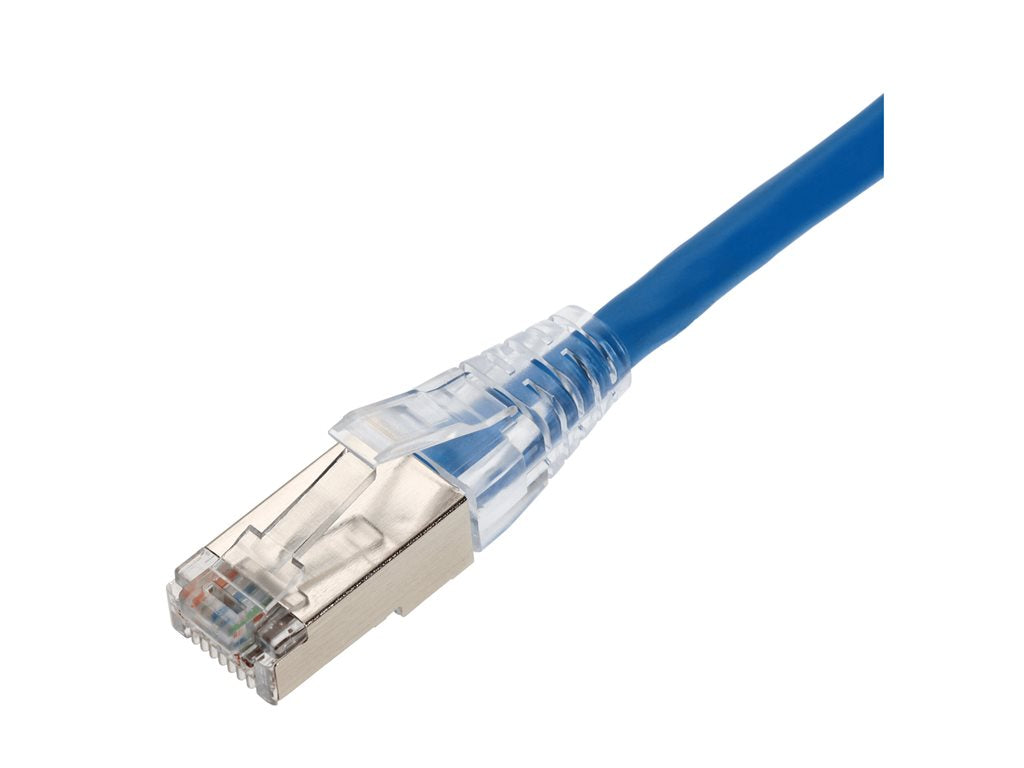 AddOn - Patch cable - RJ-45 (M) to RJ-45 (M) - 12 ft - STP - CAT 6 - snagless - blue ADD-12FCAT6S-BE