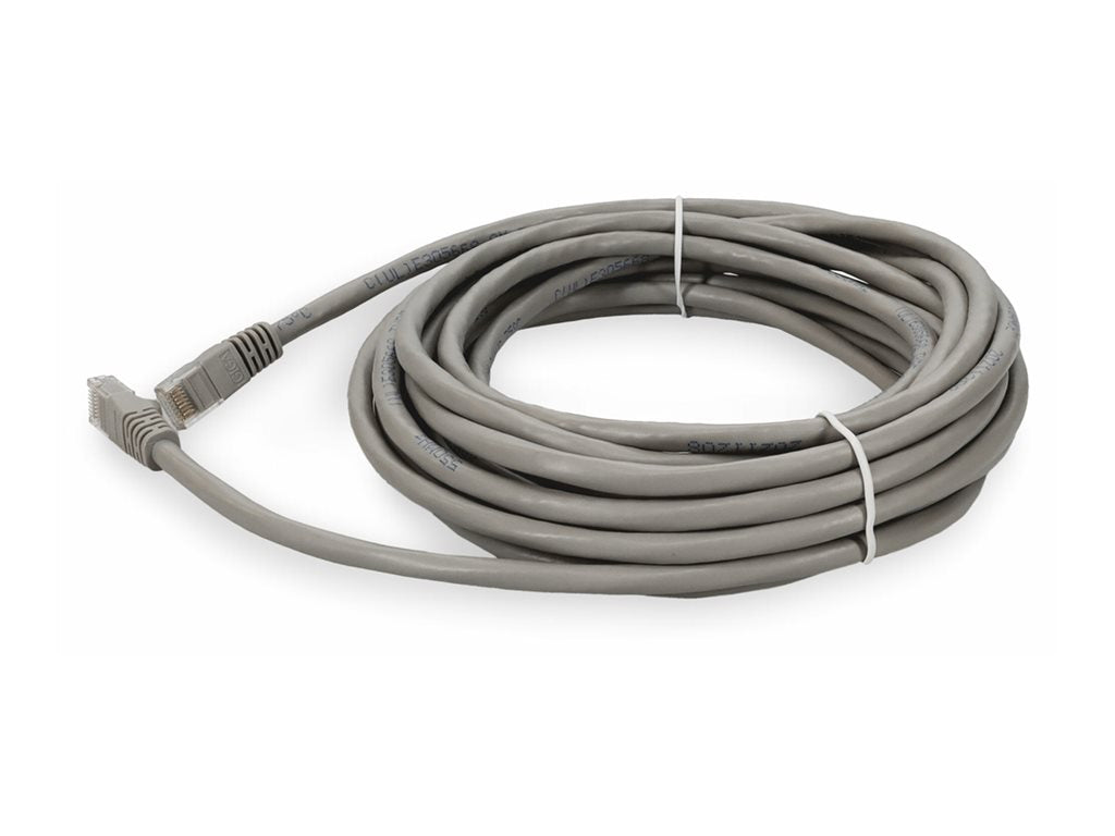 AddOn - Patch cable - RJ-45 (M) to RJ-45 (M) - 15 ft - UTP - CAT 6 - gray ADD-1-5FCAT6-GY