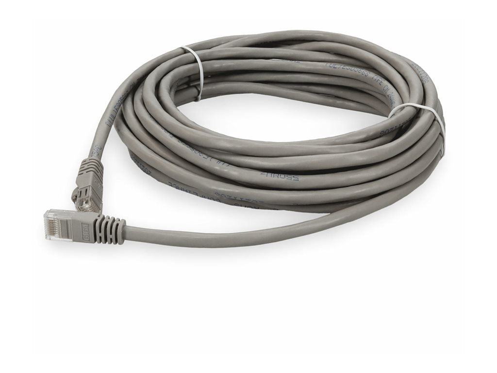 AddOn - Patch cable - RJ-45 (M) to RJ-45 (M) - 15 ft - UTP - CAT 6 - gray ADD-1-5FCAT6-GY