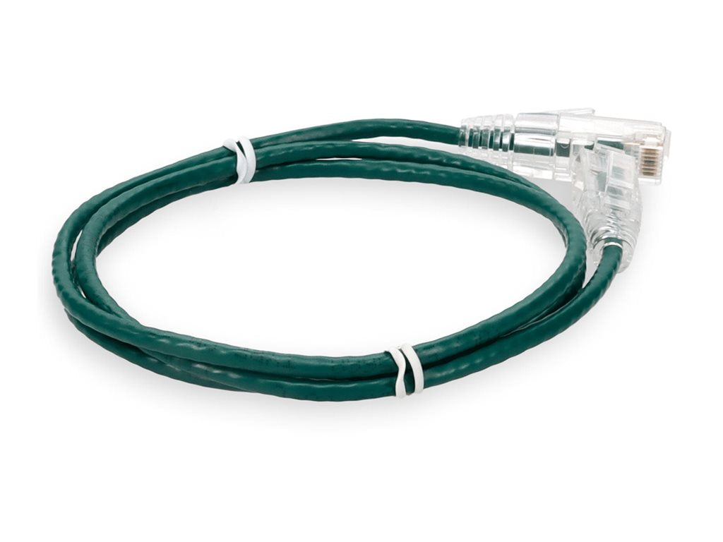 AddOn - Patch cable - RJ-45 (M) to RJ-45 (M) - 2 ft - UTP - CAT 6 - green ADD-2FSLCAT6-GN
