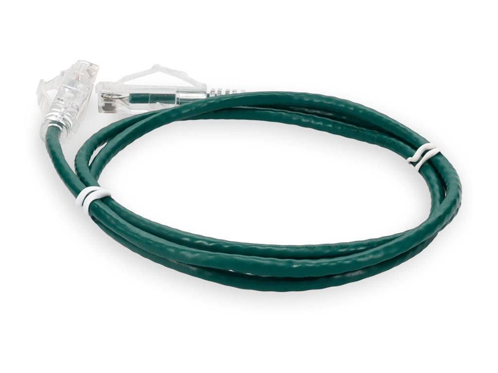 AddOn - Patch cable - RJ-45 (M) to RJ-45 (M) - 2 ft - UTP - CAT 6 - green ADD-2FSLCAT6-GN