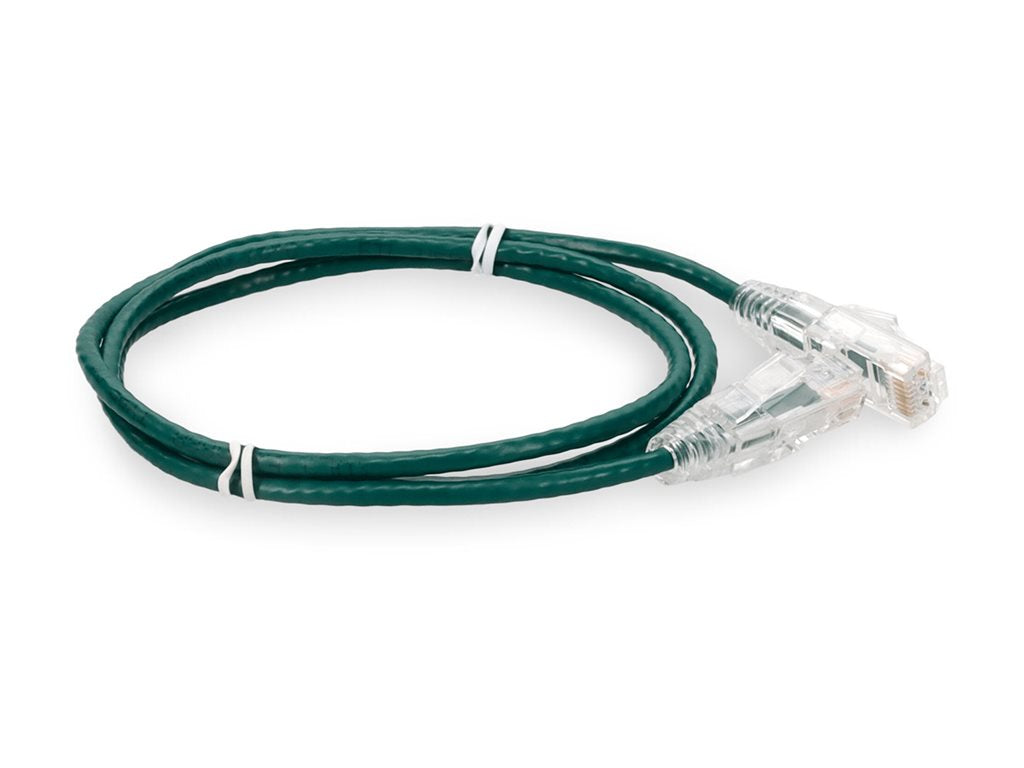 AddOn - Patch cable - RJ-45 (M) to RJ-45 (M) - 2 ft - UTP - CAT 6 - green ADD-2FSLCAT6-GN