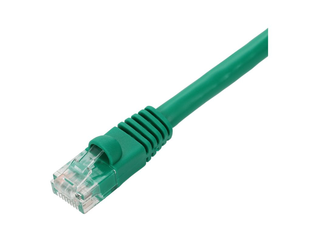 AddOn - Patch cable - RJ-45 (M) to RJ-45 (M) - 25 ft - UTP - CAT 6 - booted - green