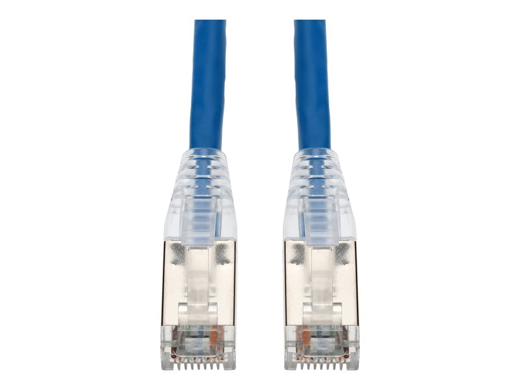 AddOn - Patch cable - RJ-45 (M) to RJ-45 (M) - 2.5 ft - STP - CAT 6a - blue ADD-25FCAT6AS-BE