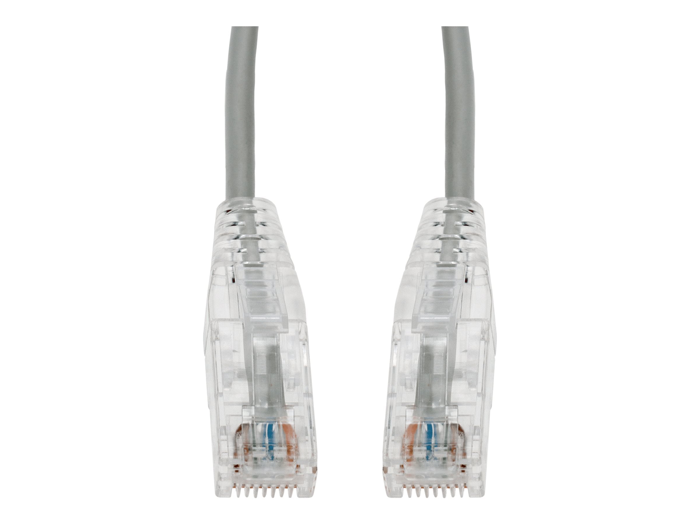 AddOn - Patch cable - RJ-45 (M) to RJ-45 (M) - 5.9 in - UTP - CAT 6 - snagless, indoor, stranded - gray ADD-0-5FSLCAT6-GY