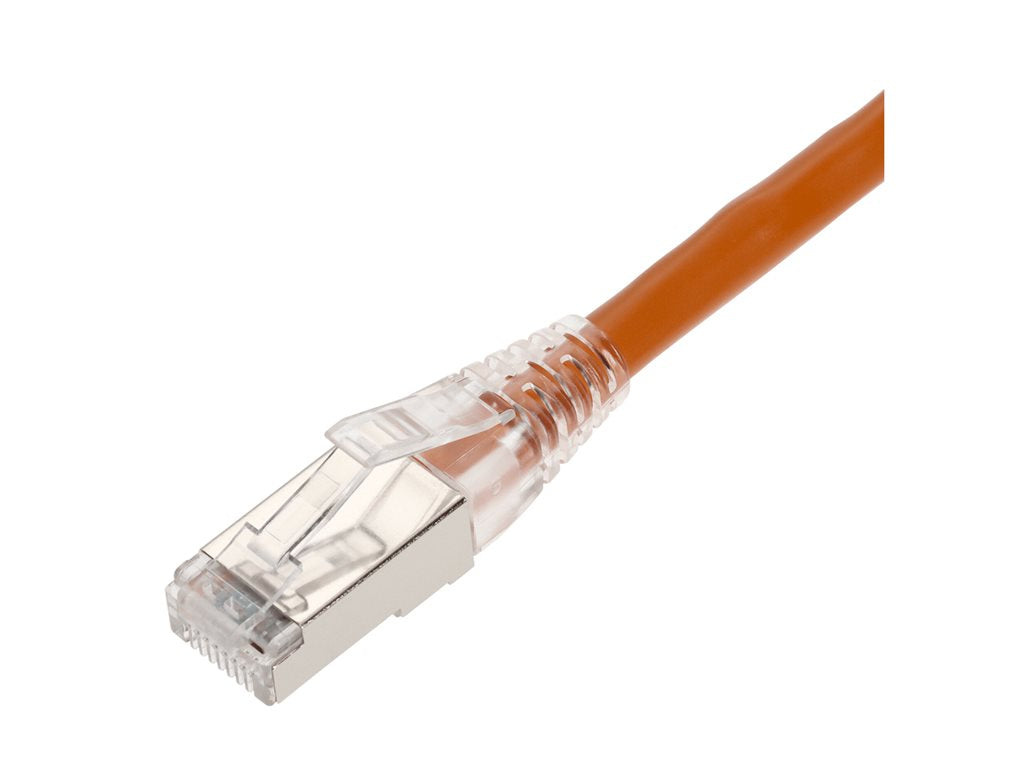 AddOn - Patch cable - RJ-45 (M) to RJ-45 (M) - 6 ft - STP - CAT 6a - snagless - orange ADD-6FCAT6AS-OE