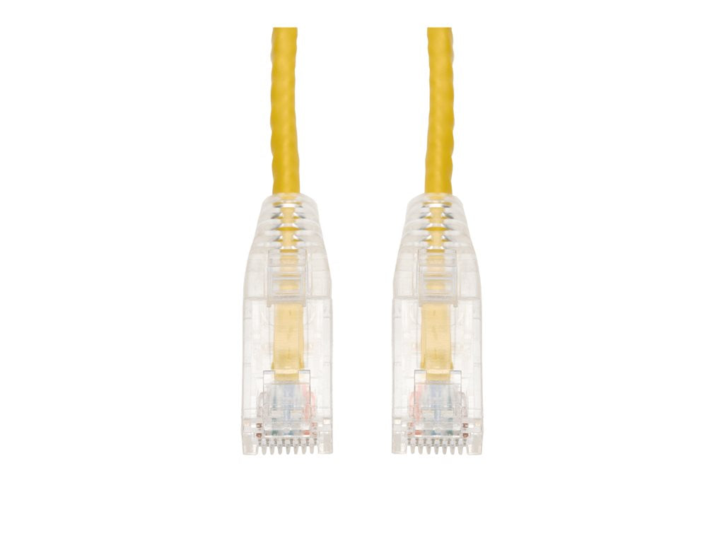 AddOn - Patch cable - RJ-45 (M) to RJ-45 (M) - 8 ft - UTP - CAT 6 - snagless - yellow ADD-8FSLCAT6-YW