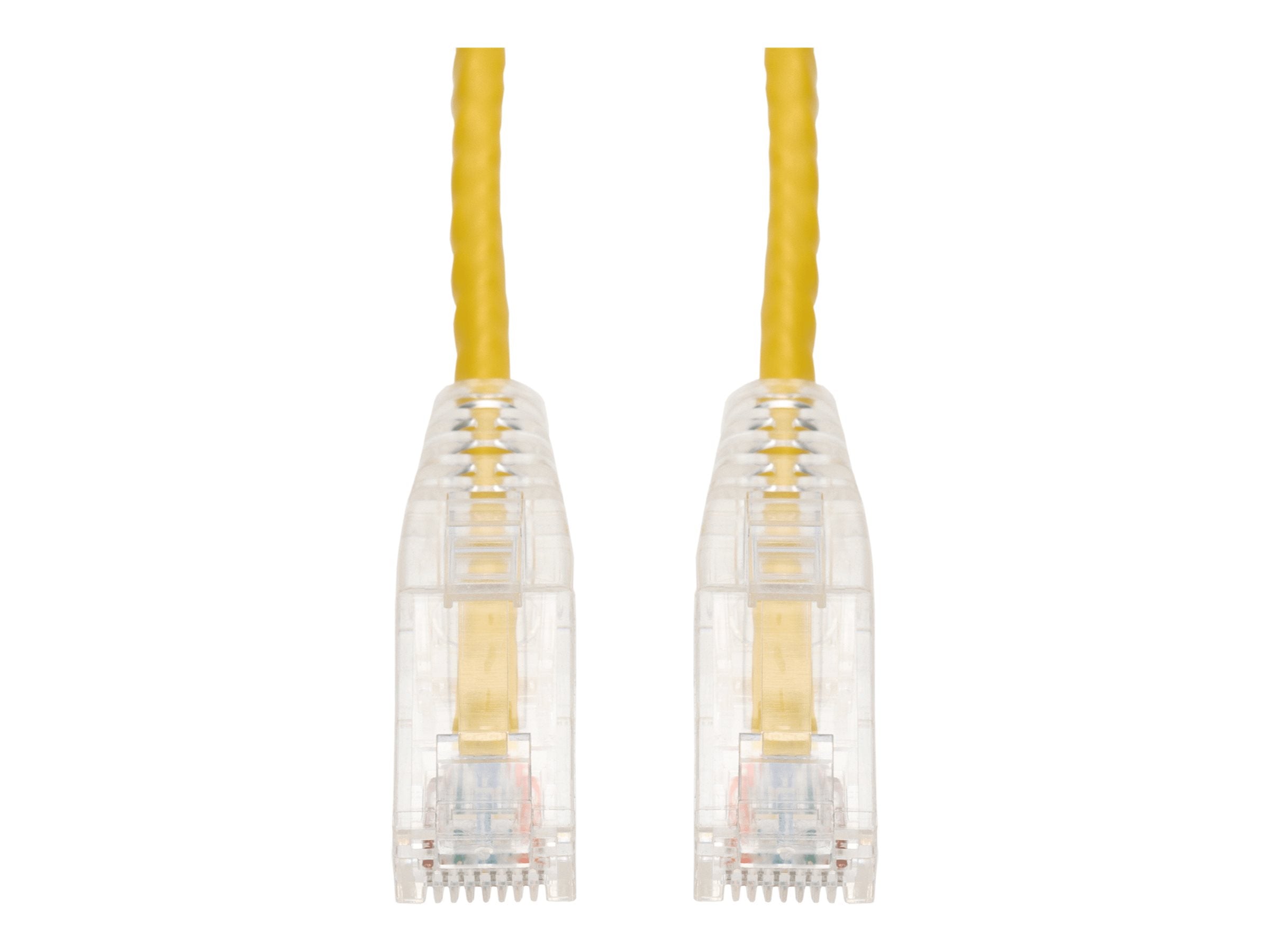 AddOn - Patch cable - RJ-45 (M) to RJ-45 (M) - 8 ft - UTP - CAT 6 - snagless - yellow ADD-8FSLCAT6-YW