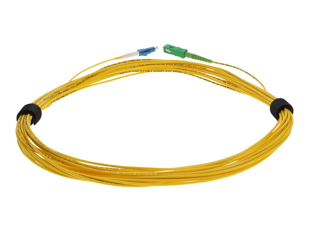 AddOn - Patch cable - SC/APC single-mode (M) to LC single-mode (M) - 4 m - fiber optic - simplex - 9 / 125 micron - OS1