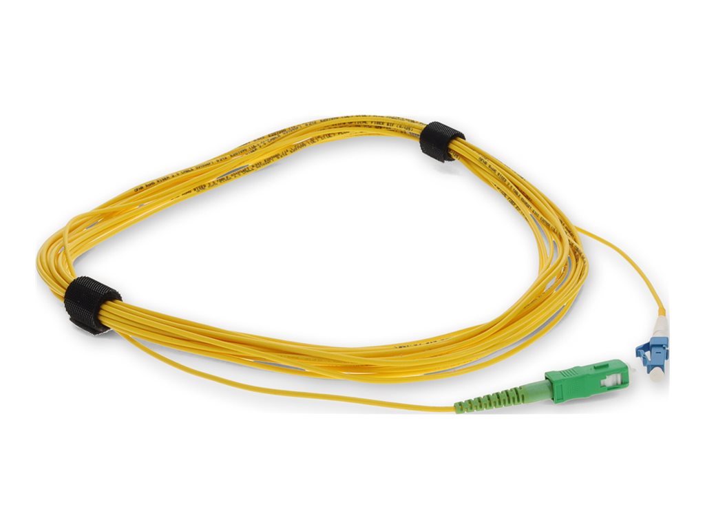 AddOn - Patch cable - SC/APC single-mode (M) to LC single-mode (M) - 4 m - fiber optic - simplex - 9 / 125 micron - OS1