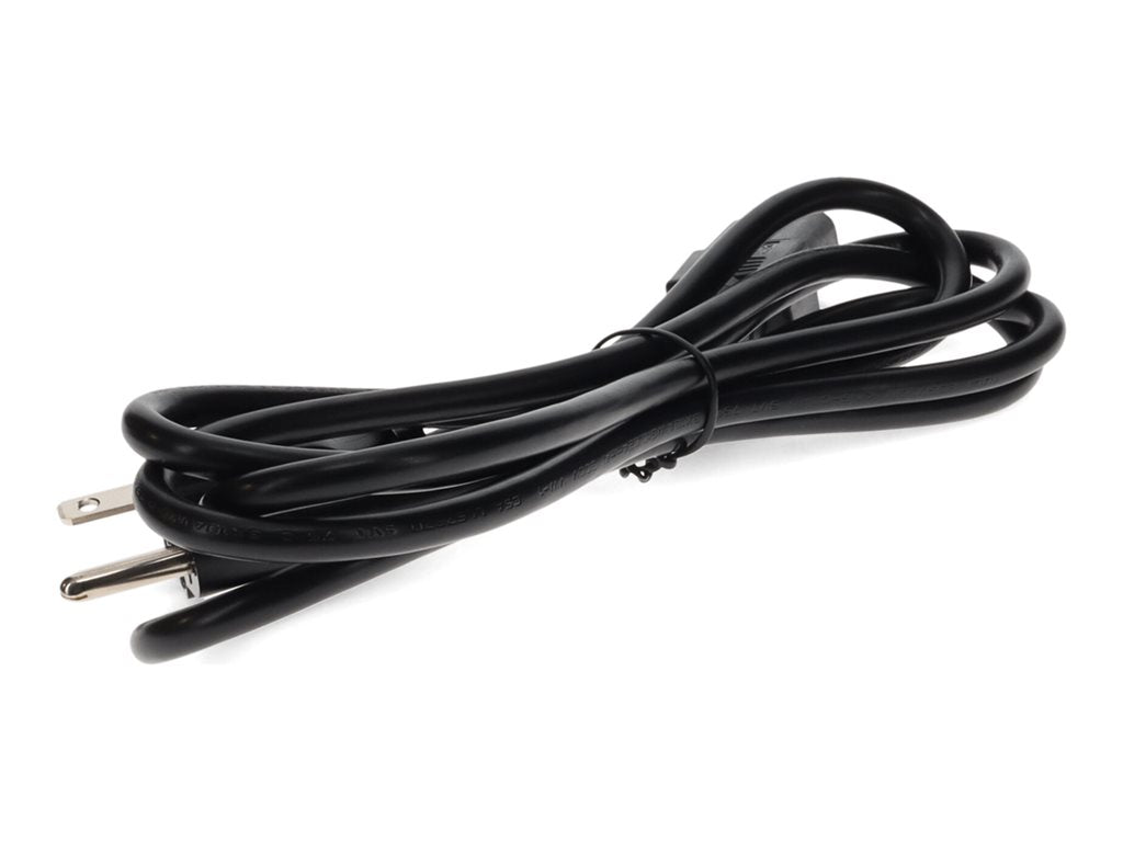 AddOn - Power cable - NEMA 5-15P to power IEC 60320 C13 - AC 100-250 V - 10 A - 3 ft - black
