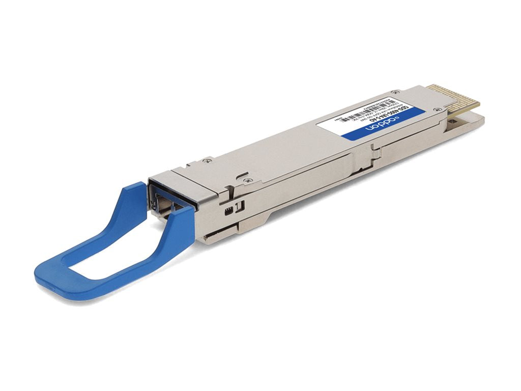 AddOn - QSFP-DD transceiver module - 400GbE - 400GBase-LR4 - LC single-mode - up to 6.2 miles - 1310 nm - TAA Compliant QDD-400G-LR4-S-AO