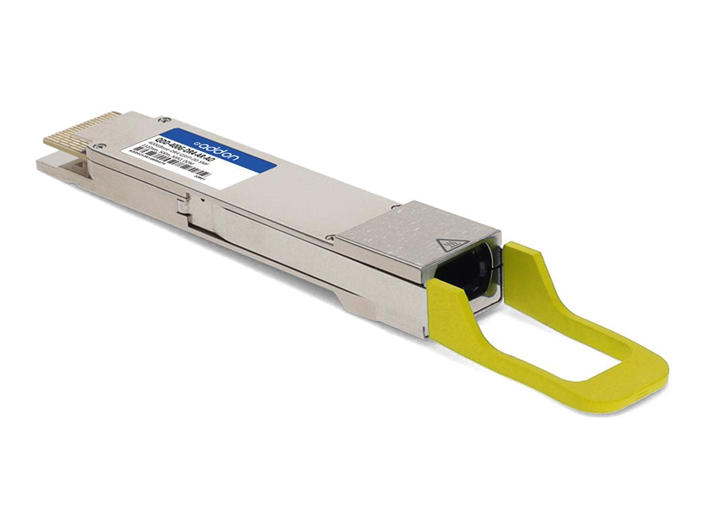 AddOn - QSFP-DD transceiver module (equivalent to: Arista Networks QDD-400G-DR4-AR) - 400GbE - 400GBase-DR4 - MPO single-mode QDD-400G-DR4-AR-AO