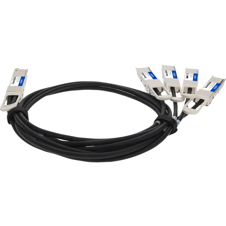 AddOn QSFP-DD/QSFP28 Network Cable CAB-D-4Q-200G2-5M-AO