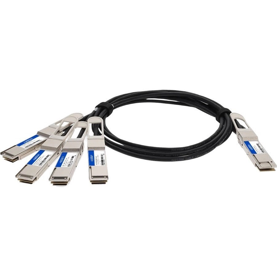 AddOn QSFP-DD/QSFP28 Network Cable Q200G-4Q28GPDAC1M-AO