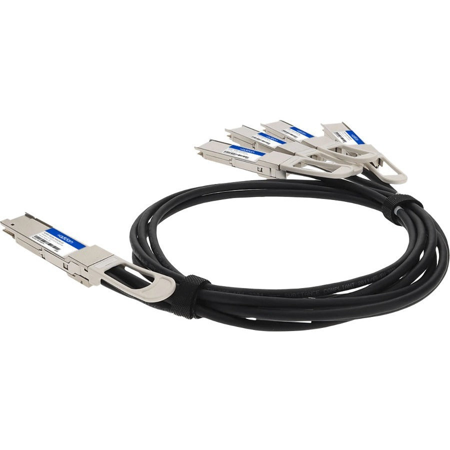 AddOn QSFP-DD/QSFP28 Network Cable Q200G-4Q28GPDAC2M-AO