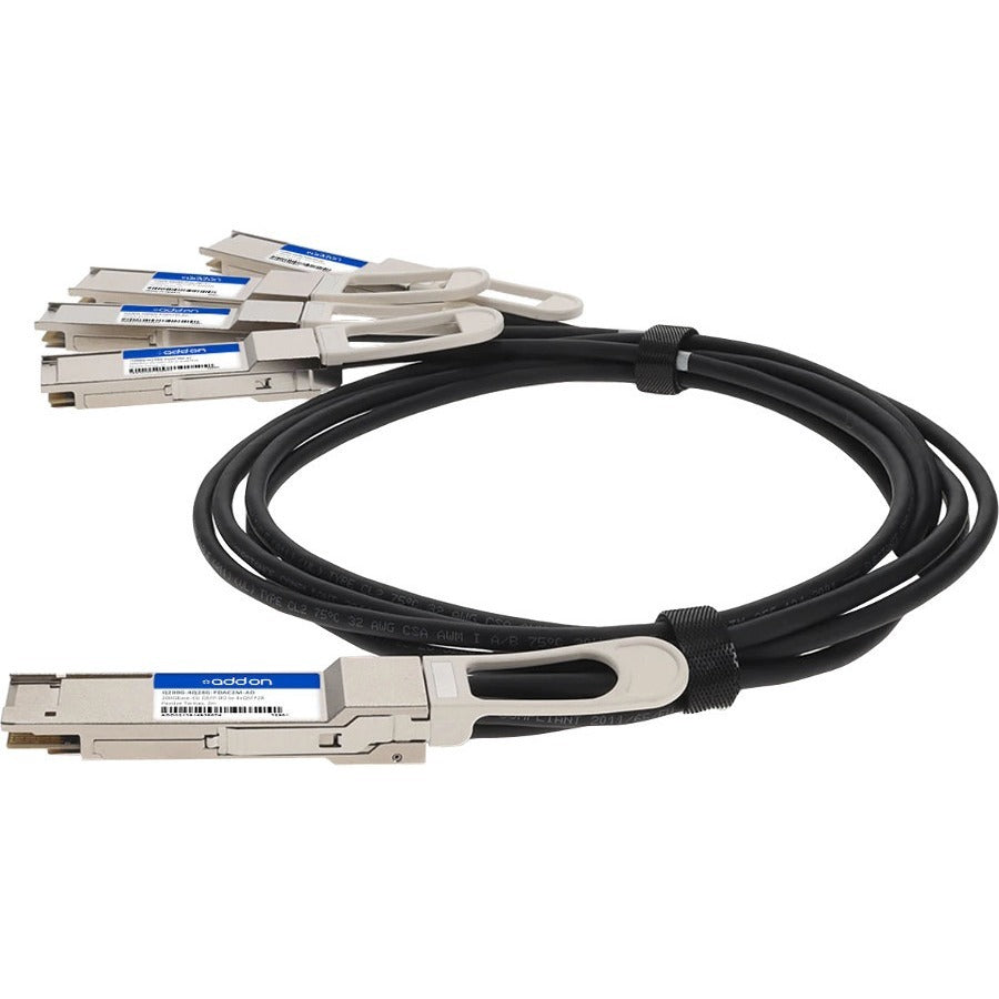 AddOn QSFP-DD/QSFP28 Network Cable Q200G-4Q28GPDAC2M-AO