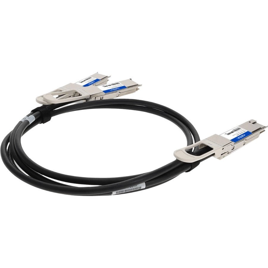 AddOn QSFP-DD/QSFP28 Network Cable QDD2QSFP28400CU1M-AO