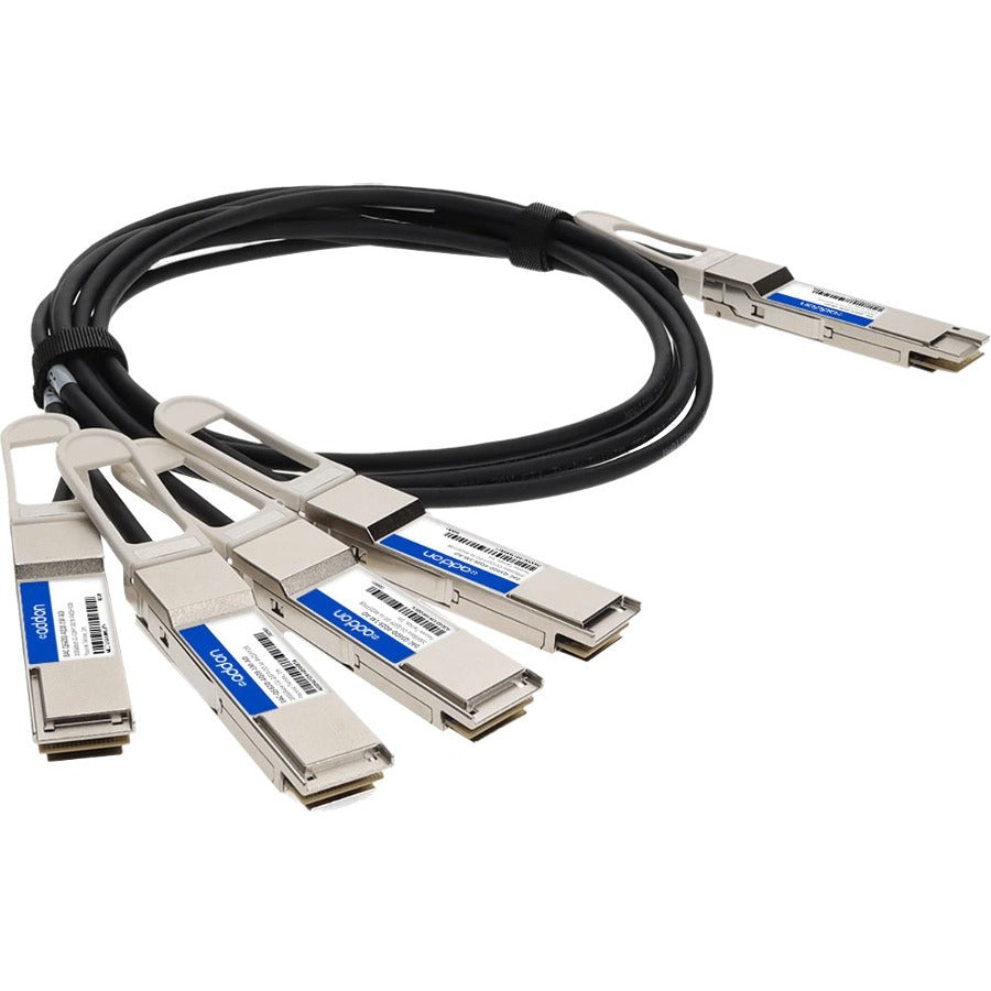 AddOn QSFP-DD/QSFP28 Network Cable QDD4QSFP28400CU2M-AO