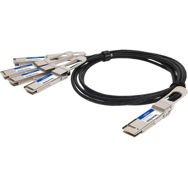 AddOn QSFP-DD/QSFP28 Network Cable QDD4QSFP28400CU2M-AO