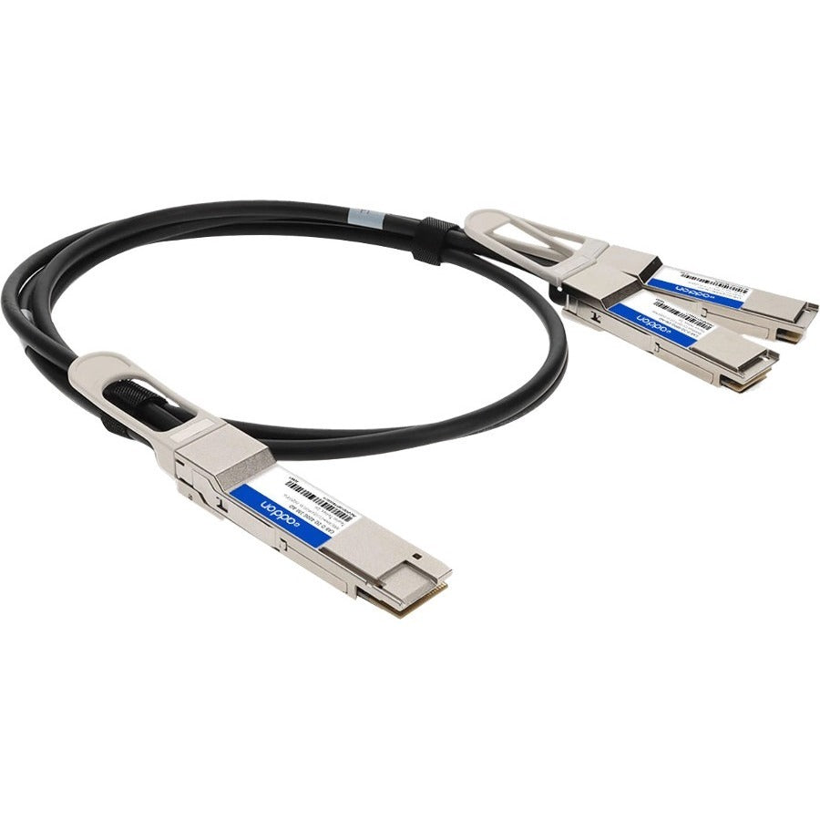 AddOn QSFP-DD/QSFP56 Network Cable CAB-D-2Q-400G2-5M-AO