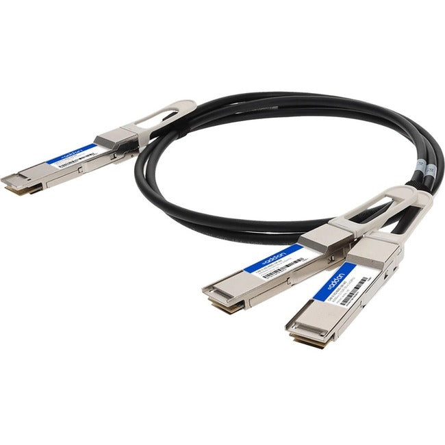 AddOn QSFP-DD/QSFP56 Network Cable CAB-D-2Q-400G2-5M-AO