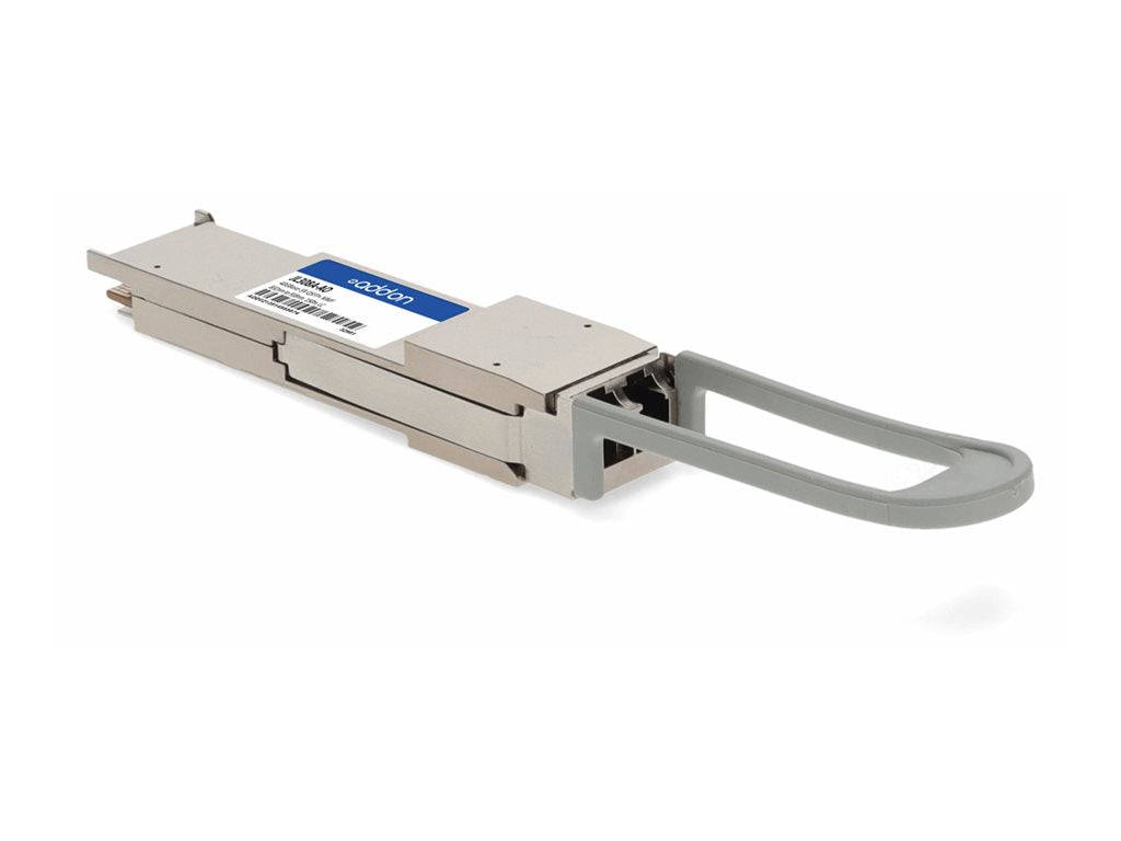 AddOn - QSFP+ transceiver module (equivalent to: HP JL308A) - 40GbE - 40GBASE-SR, 40GBase-BX - LC multi-mode - up to 492 ft - JL308A-AO