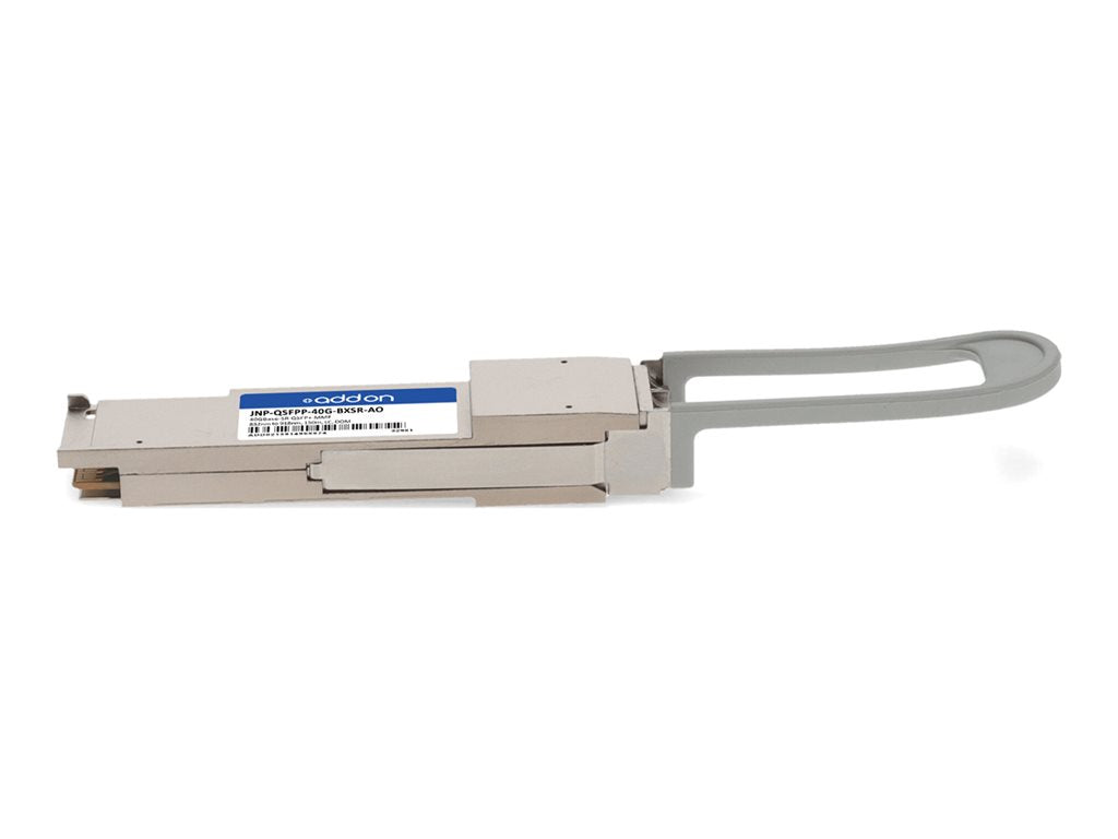 AddOn - QSFP+ transceiver module (equivalent to: Juniper JNP-QSFPP-40G-BXSR) - 40GbE - 40GBASE-SR - LC multi-mode - up