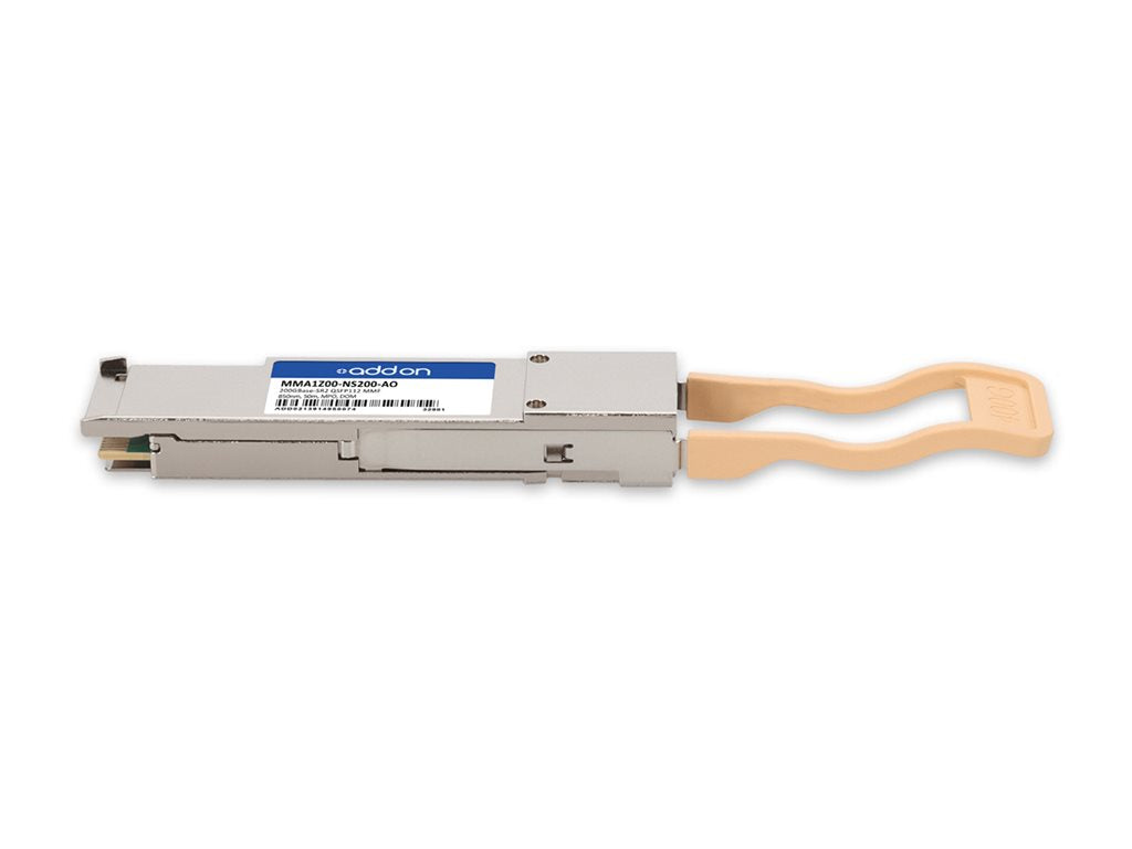 AddOn - QSFP112 transceiver module (equivalent to: Mellanox MMA1Z00-NS200) - 200GbE - 200GBase-SR2 - MPO multi-mode - up to 164 MMA1Z00-NS200-AO