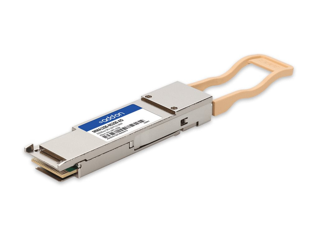 AddOn - QSFP112 transceiver module (equivalent to: Mellanox MMA1Z00-NS200) - 200GbE - 200GBase-SR2 - MPO multi-mode - up to 164 MMA1Z00-NS200-AO