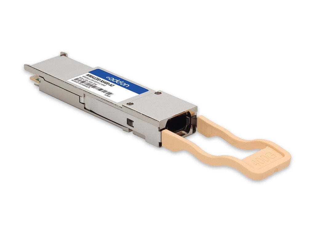 AddOn - QSFP112 transceiver module (equivalent to: Mellanox MMA1Z00-NS400) - 400GbE - Ethernet 400GBASE-SR4 - MPO multi-mode MMA1Z00-NS400-AO